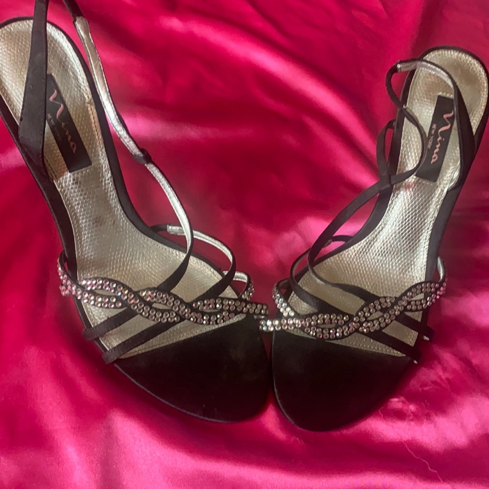 Black Sparkle ✨ Detailed Shoes